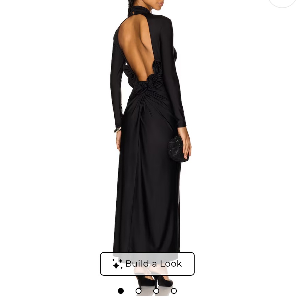 Camila Coelho Telma Maxi Dress in Black